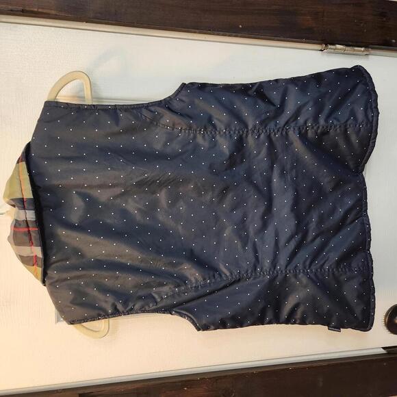 G.H. Bass & Co. Women's Insulated Vest polka dot with plaid - Size Small - Picture 3 of 8
